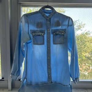 STUDIO f brand long sleeve blouse